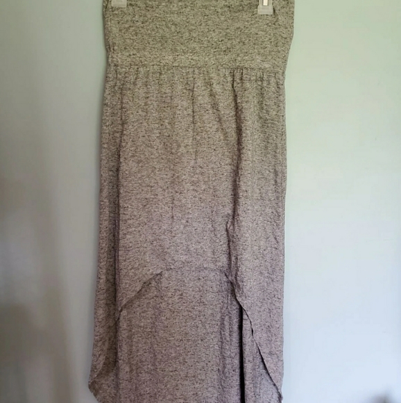 Aeropostale High Low Grey Skirt Medium - Picture 2 of 3